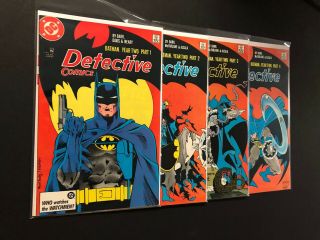 Detective Comics 575 - 578 (1987) Year Two Higher Grade Set
