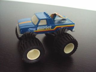 Vintage Hot Wheels Big Foot Ford Pickup Truck With Very Wide Tires,  Loose