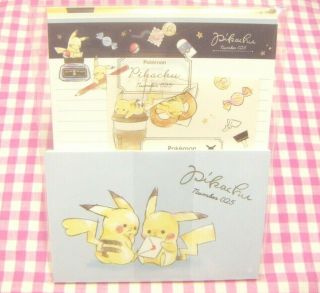 Kamio Japan / Pokemon Pikachu Letter Set / No.  025 Japanese Anime Stationery