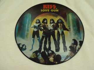 Kiss Love Gun Picture Disc Lp No 001486 1970 