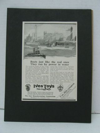 Ives Ad From 1920 1 Exc.  Nr