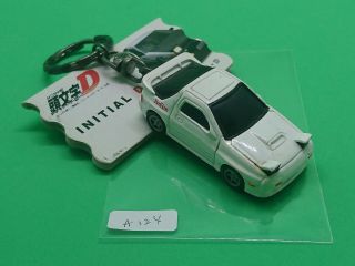 A124 Sk Initial D Toy Car Figure Keychain W/tag Mazda Savanna Rx - 7 Fc3s Ryosuke
