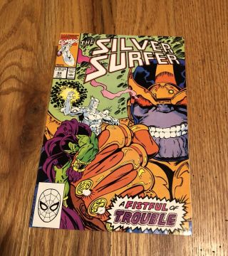 Silver Surfer 44 First Infinity Gauntlet Key Bagged & Boarded Marvel Comics