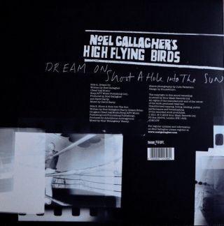 Noel Gallagher ' s High Flying Birds - Dream On 12 inch Vinyl single 3