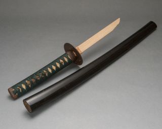 Katana Koshirae Antique Japanese Samurai Sword Mountings Tsuba Saya Tsuka Menuki