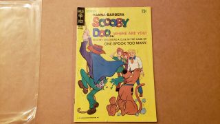 Scooby Doo Where Are You 3 1970 Gold Key Solid