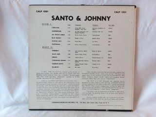 Santo & Johnny,  Self Titled,  Sleepwalk,  Canadian American,  LP,  VG/VG, 2