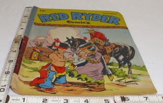Red Ryder Sept 1947 No.  50 Golden Age Western Comic Fred Harman
