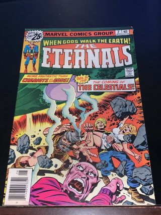 1976 The Eternals 2 1st Appearance Celestials Ajak Very Good,  Vg,  Jack Kirby