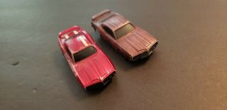 Redline Hotwheels Sizzlers Brown And Red Firebird Trans - Am
