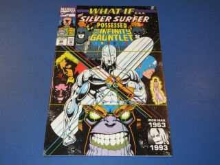What If? 49 Silver Surfer Possessed The Infinity Gauntlet Vf/vf,  Beauty