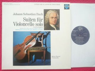 Intercord Int 120.  959 Stereo - Bach The 6 Cello Suites Reine Flachot 2 X