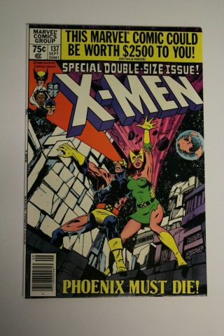 X - Men 137 Vf Death Of Jean Grey Phoenix Marvel Key Claremont Byrne Uncanny Rare