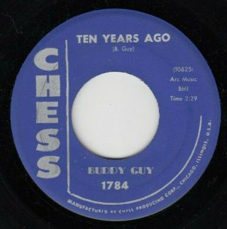 Buddy Guy 45 Let Me Love You Baby/ten Years Ago Chess M - Orig Blues R&b