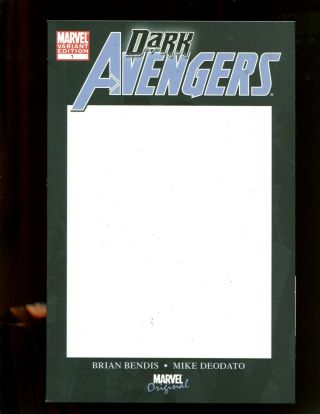Dark Avengers 1 (9.  2) Blank Sketch Variant 2009