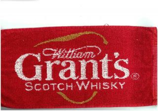 Grant Scotch Whisky Beer Bar Towel Pub Home Bar Man Cave