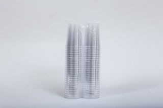 Crystal Clear Hard Disposable Plastic Shot Glasses Heavy Duty Reusable 4cl X 100