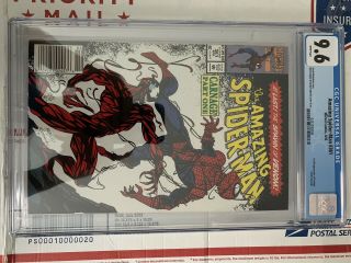 The Spider - Man 300 (May 1988,  Marvel) CGC 9.  4 & 361 CGC 9.  6 White Pgs 6
