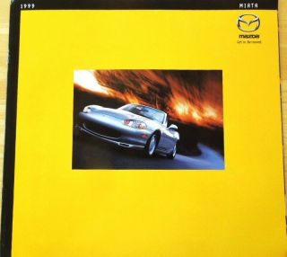 1999 Mazda Miata Large 12 - Page Dealer Sales Brochure