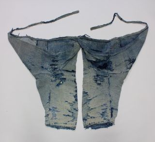 Rare Japanese Boro Textile Pants.  Early 20th Century J44