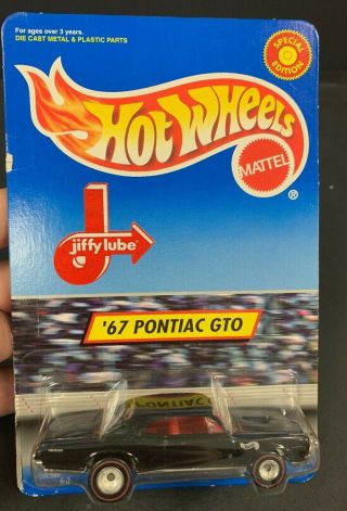 1998 Mattel Hot Wheels Special Edition In Pkg.  1967 Pontiac Gto S&h