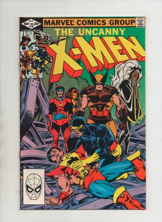 Uncanny X - Men 155 - 1st App The Brood - (grade 9.  2) 1982