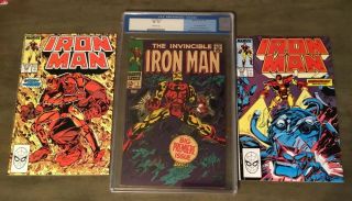 May 1968 Marvel Comics Iron Man 1 - Cgc - Vf 7.  5 W/2 Comics