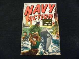 Atlas Comics Navy Action 4 - War Comics