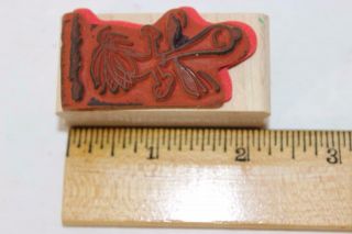 Retired Peanuts Snoopy Rubber Stamp Rubber Stampede Snoopy Dance of Joy CUTE 4
