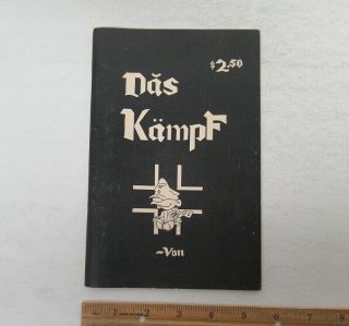 Vintage (1977) Das Kampf Vaughn Bode Ltd Ed Comic Book Bachner & Bagginer Wz5874