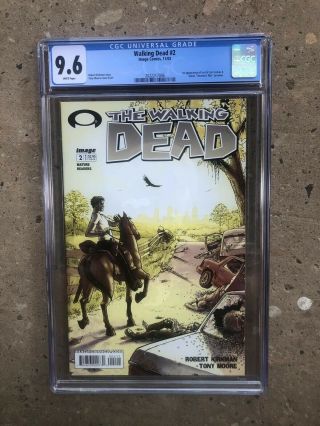 Walking Dead 2 Cgc 9.  6 1st Print Htf Low Distribution