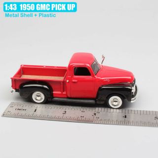 1:43 Scale small vintage 1950 GMC PICK UP truck duty Van diecast cars model toys 2