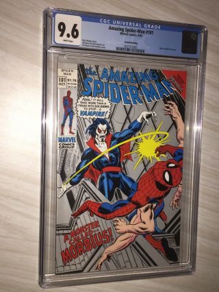 Spider - Man 101 Cgc 9.  6 1st Morbius 2nd Print