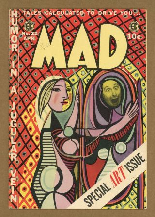Mad (comic 1 - 23) 22 1955 Vg - 3.  5