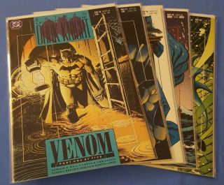 Batman Legends Of The Dark Knight 16 - 20 Venom Nm Dc Comics Uncertified