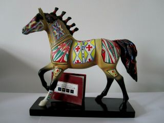Horse Figurine The Trail Of Painted Ponies Cheyenne Painted Rawhide