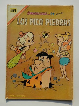 Vintage Rare Chiquilladas H - B The Flintstones 210 Mexican Comic Novaro 70 