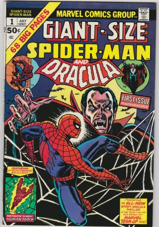 Giant - Size Spider - Man 1 1974 Vf/nm