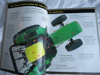 John Deere 4100 4200 4300 4400 4500 4600 4000 series compact tractor brochure 4