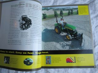 John Deere 4100 4200 4300 4400 4500 4600 4000 series compact tractor brochure 5