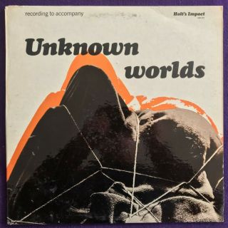 V/a Unknown Worlds Lp Private Psych Jazz Poems Breaks Ruby Dee Robert Frost Hear