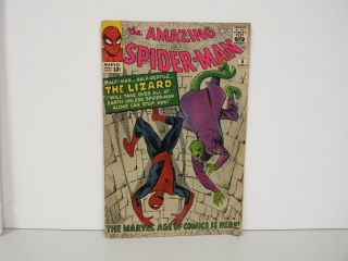 Marvel Comic 11/1963 Vol.  1 No.  6 - The Lizard - The Spider - Man