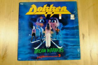 Dokken " Dream Warriors " A Nightmare On Elm Street 3 (1987) Vinyl Record 12 " Vg,