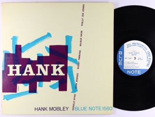 Hank Mobley Sextet - Hank Lp - Blue Note - Blp 1560 Mono Vg,