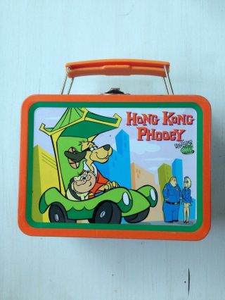 Hong Kong Phooey Mini Metal Lunchbox Metal Tin Box Company 1999 Cartoon Network
