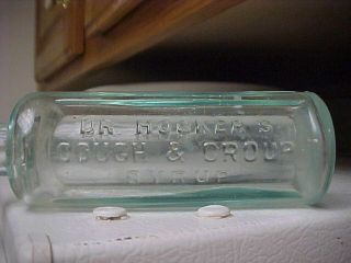 Dr.  Hooker ' s Cough & Croup Syrup - Vintage Medicine Bottle - 1890s 2