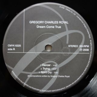 Gregory Charles Royal Dream Come True - Spiritual Jazz Japan LP NM 3