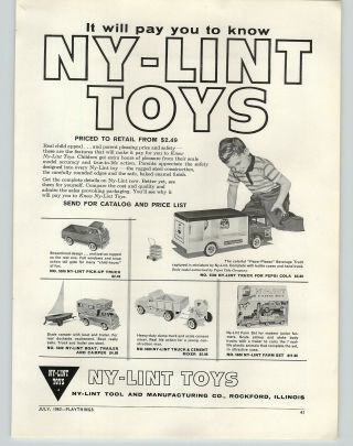 1962 Paper Ad Nylint Toy Trucks Rv Camper Pepsi Delivery Angela Cartwright Doll