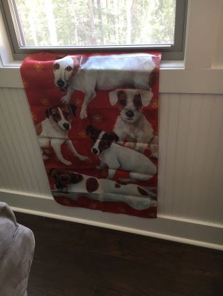 Jack Russell Terrier House Flag