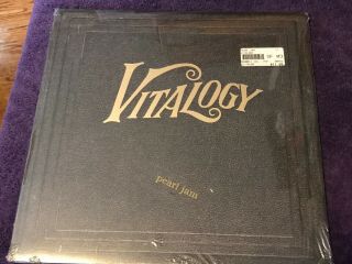 Pearl Jam " Vitalogy " 1994 Us Vinyl Lp First Edition Unplayed